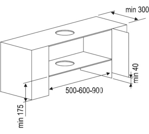 Кухонная вытяжка KUPPERSBERG SLIMLUX II 60 C