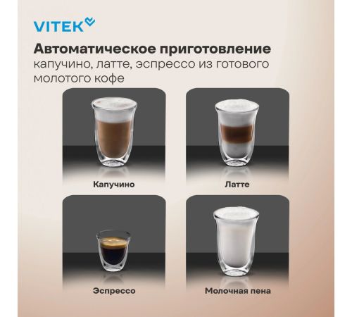 Рожковая кофеварка Vitek VT-CME1501