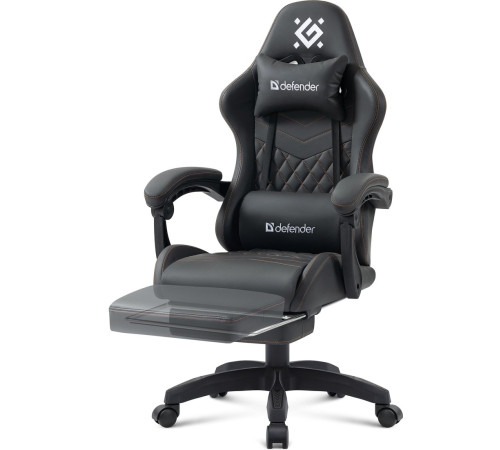 Игровое геймерское кресло Defender Bora темно-серый