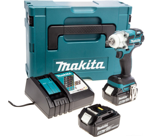 Гайковерт Makita DTW285RTJ с 2-мя АКБ 5 Ач, кейс