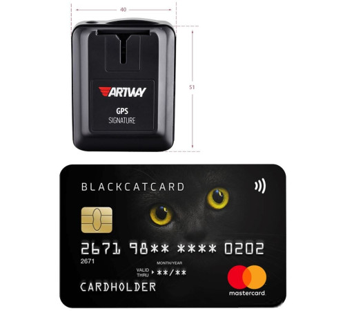 Радар-детектор Artway RD-204 Signature + GPS