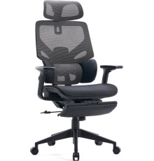 Офисное кресло CACTUS CS-CHR-MC01-GYBK черный/серый