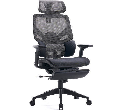 Офисное кресло CACTUS CS-CHR-MC01-GYBK черный/серый