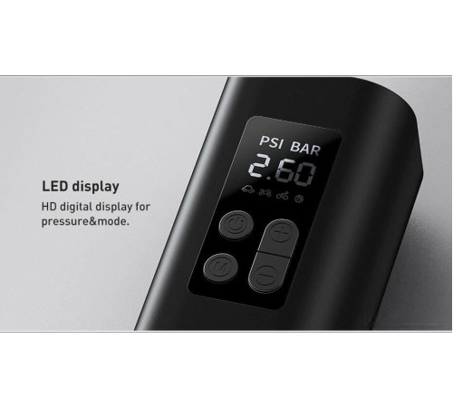 Автомобильный компрессор Baseus Super Mini Inflator Pump CRCQ000001