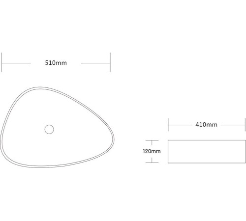 Умывальник Cerutti Spa CR0089