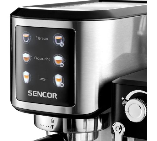 Рожковая кофеварка Sencor SES 4910SS