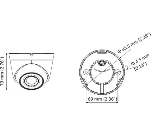 IP-камера HiWatch DS-I203C 4 мм