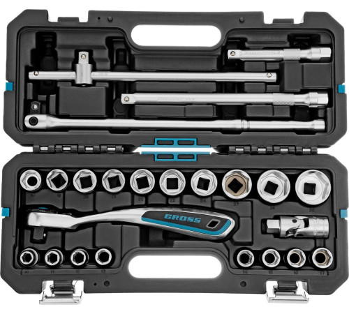 Универсальный набор инструментов GROSS 14147 24 предмета