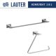 Набор аксессуаров для ванной Lauter 21TS1017 + 21TS1015 Chrome, 2 предмета