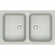 Кухонная мойка MARRBAXX Карельский камень модель 20/Q10 серый/светло-серый