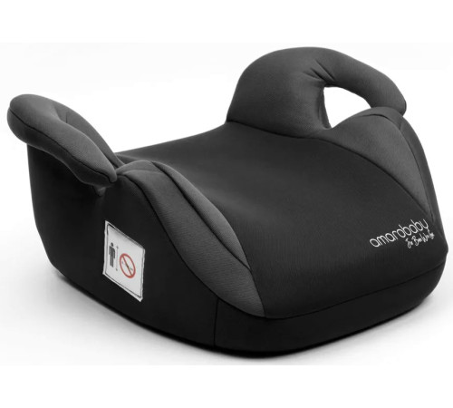 Детское сиденье Amarobaby Spector AB222007SChSe/09 черный/серый