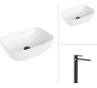 Умывальник Lauter 21493A + Reef 21CK8678BS