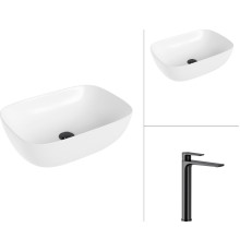 Умывальник Lauter 21493A + Reef 21CK8678BS