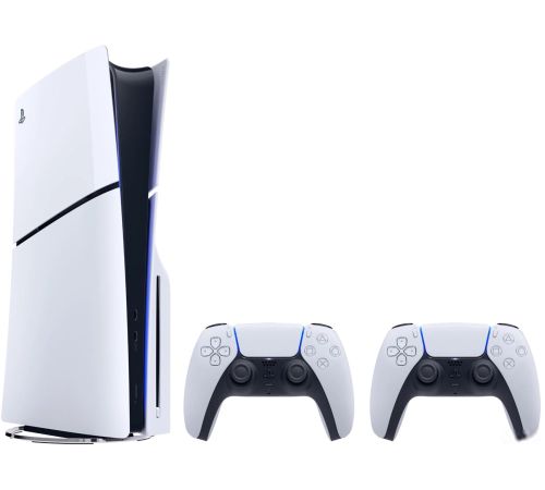 Игровая приставка Sony PlayStation 5 Slim CFI-20XX 1 ревизия, с дисководом, 2 геймпада