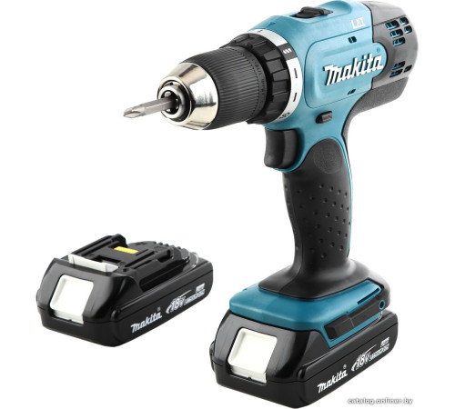 Дрель-шуруповерт Makita DDF453SYE с 2-мя АКБ, кейс