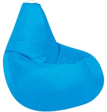 Кресло-мешок Kreslomeshki Груша XL G-120x85-NEB небесный