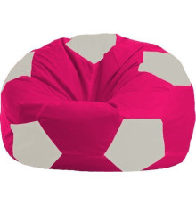 Кресло-мешок Flagman Мяч Стандарт М1.1-382 малиновый/белый