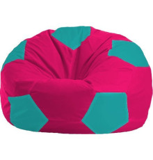 Кресло-мешок Flagman Мяч Стандарт М1.1-383 малиновый/бирюзовый