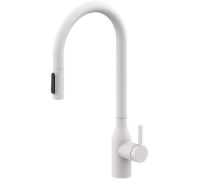 Смеситель Paulmark Iniversal Un213880-WH белый/белый матовый