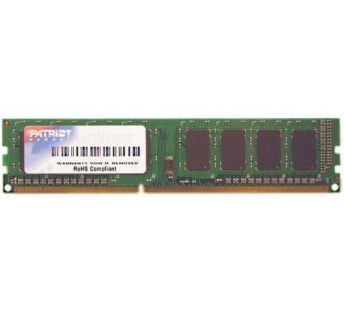 Оперативная память Patriot 4GB DDR3 PC3-12800 PSD34G16002