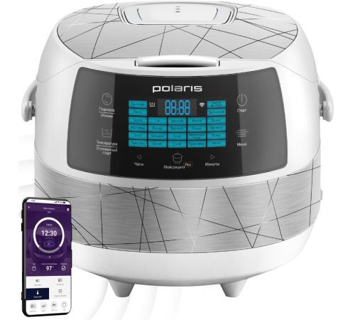 Мультиварка Polaris PMC 5017 Wi-Fi IQ Home серебристый