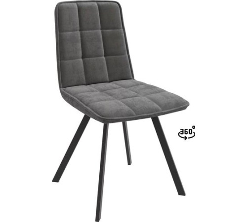 Стул Мамадома Rom D-R 360 b28 Antracite Lux/черный