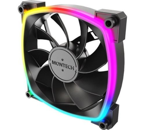 Комплект вентиляторов для корпуса Montech RX120 PWM 3 IN 1 черный