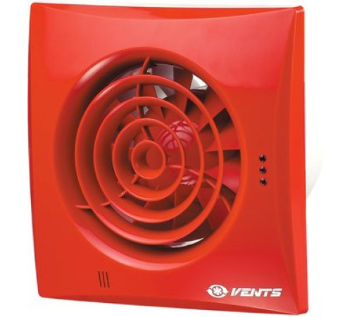 Осевой вентилятор Vents 100 Квайт красный