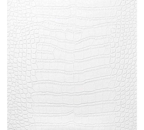 Табурет ВВР Премиум экокожа белый крокодил