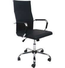 Кресло AksHome Elegance Light Eco черный