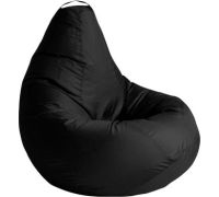 Кресло-мешок Kreslomeshki Груша XL G-120x85-CH черный