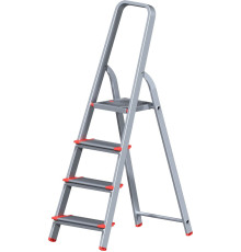 Лестница-стремянка Новая высота NV 511 алюминиевая индустриальная 4 ступени 5110104