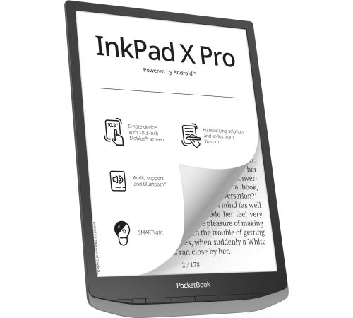 Электронная книга PocketBook InkPad X Pro Mist Grey