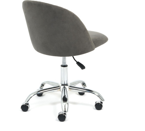 Кресло TetChair Melody флок, серый