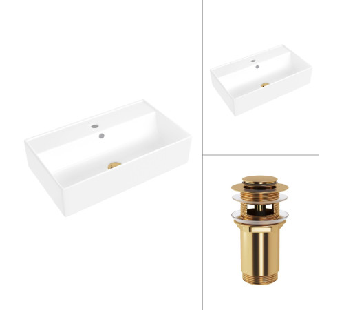 Умывальник Lauter 21855 + клапан 21190G