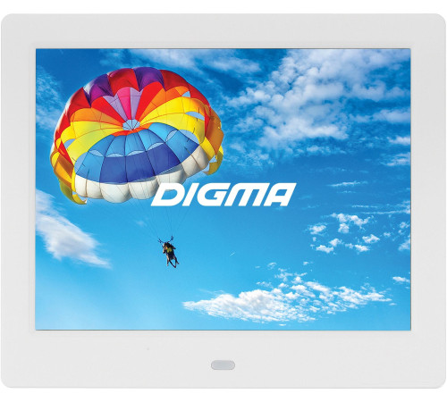 Цифровая фоторамка Digma PF-843 белый