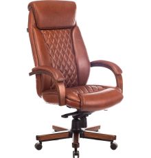 Кресло Бюрократ T-9924WALNUT светло-коричневый