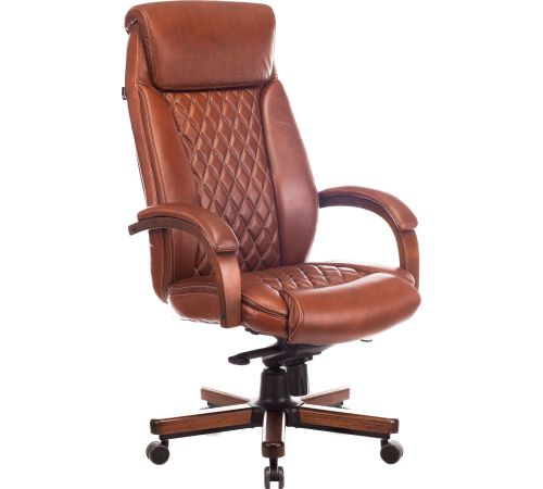 Кресло Бюрократ T-9924WALNUT светло-коричневый