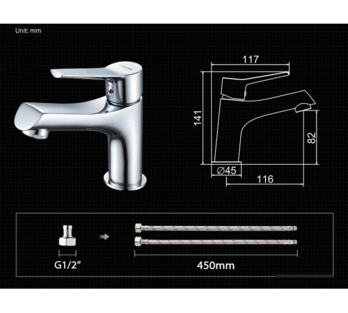 Смеситель Ledeme L1069