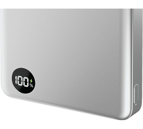 Внешний аккумулятор Olmio QM-16 10000mAh серебристый