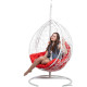 Подвесное кресло BiGarden Tropica белый/красный