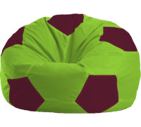 Кресло-мешок Flagman Мяч Стандарт М1.1-169 салатовый/бордовый