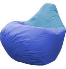 Кресло-мешок Flagman Груша Астра Г2.1-418 синий/голубой