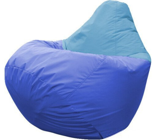 Кресло-мешок Flagman Груша Астра Г2.1-418 синий/голубой