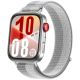 Умные часы Huawei Watch FIT 4 серебристый, с серым нейлоновым ремешком, международная версия