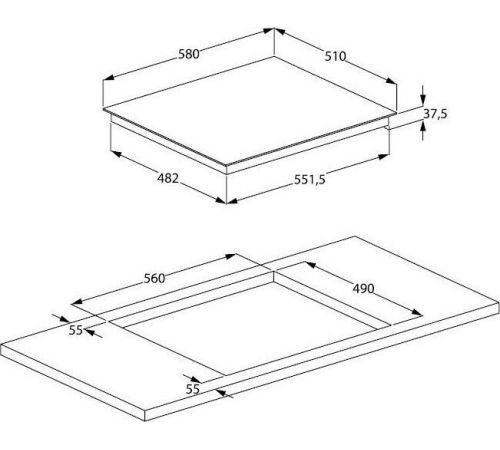 Варочная панель BEKO HIC64402T