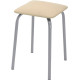 Табурет Фабрикант Комфорт DO №122 кремовый/AL