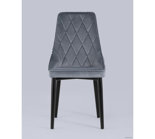 Стул Stool Group Версаль велюр серый