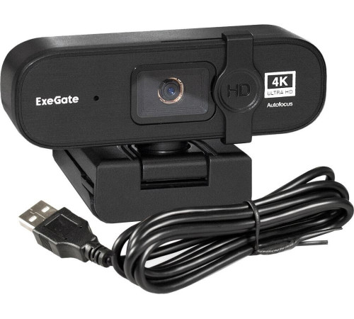 Веб-камера ExeGate Stream HD 4000 4K UHD T-Tripod