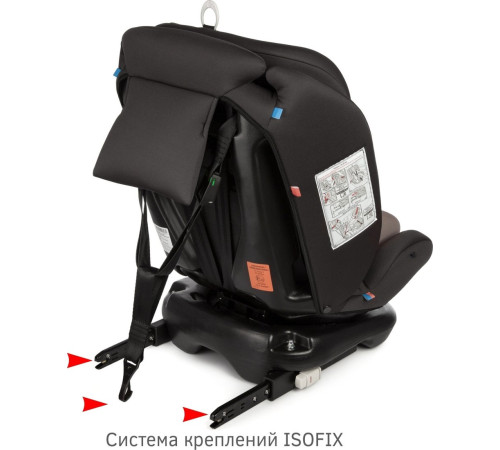 Детское автокресло Siger Престиж Isofix Lux KRES3944 мокко